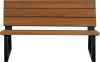 Woood Banco Outdoor Bank Hout/Metaal Naturel 78x132x82 online kopen