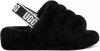 Ugg Fluff Yeah slipper met logo voor Dames in White,, Other online kopen