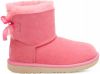 Ugg Mini Bailey Bow II Laarzen voor Babies in Pink Rose,, Shearling online kopen
