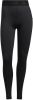 Adidas Techfit Badge Of Sport Tights Dames Leggings Black Poly Mesh online kopen