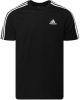 Adidas performance T shirt korte mouwen en strepen op schouders online kopen