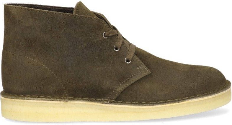 Clarks Polacco Originals Desert Boots 221 , Groen, Heren online kopen