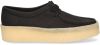 Clarks wallabee cup lace up shoes , Zwart, Heren online kopen