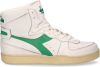 Diadora Heritage Mi Basket Used White Green Sneakers online kopen