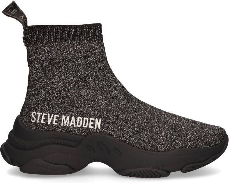 Steve Madden Master sneaker met gebreid bovenwerk en lurex online kopen