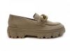 Paul Green Beige Instapschoenen Grained Nubuk online kopen