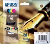 Epson T1626 Multipack Inktcartridge WorkForce 2500, 2600 Series Zwart / Cyan / Geel / Magenta online kopen