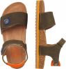 Vingino Pasaro leren sandalen legergroen online kopen