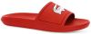 Lacoste Croco Slide 119 Croco Slide 119 badslippers rood/wit online kopen