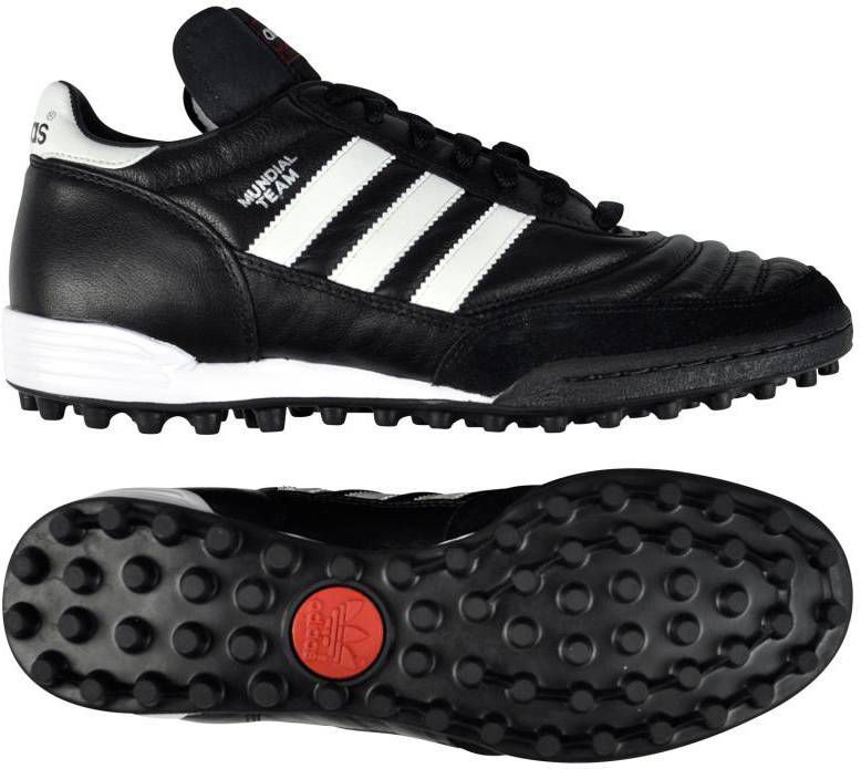 Adidas voetbalschoenen voor volwassenen mundial team tf zwart -  Vindjeschoen.nl