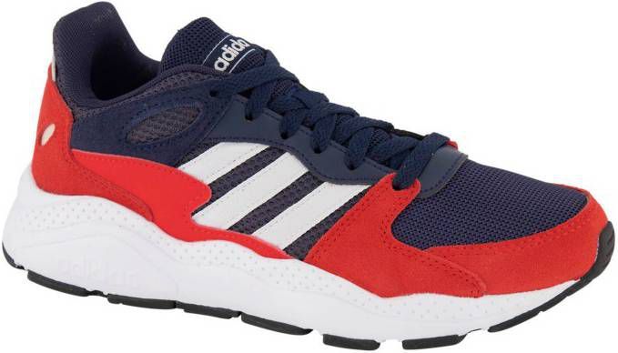Adidas Crazychaos sneakers rood/blauw - Vindjeschoen.nl