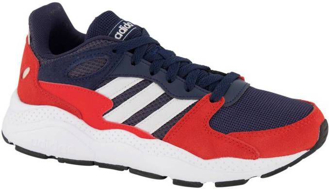Adidas Crazychaos sneakers rood/blauw - Vindjeschoen.nl