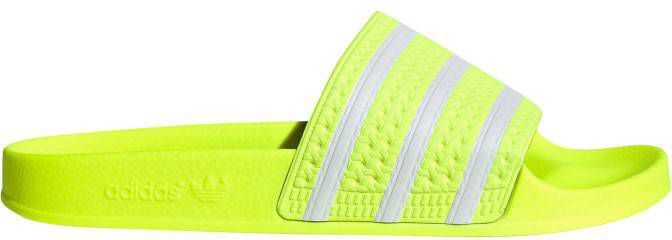 Adidas originals adilette badslippers limegroen - Vindjeschoen.nl