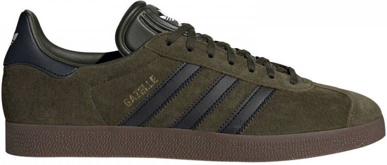 Adidas Originals Gazelle Heren Night Cargo / Core Black / Gum5 Heren -  Vindjeschoen.nl