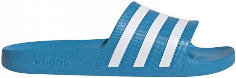 Adidas Performance Adilette Aqua badslippers blauw/wit online kopen