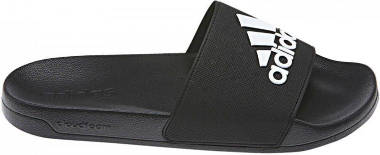 Adidas Performance Adilette badslippers zwart/wit - Vindjeschoen.nl