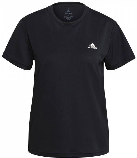 Adidas Aeroready Designed To Move Sport Dames T Shirts Black Katoen Canvas online kopen