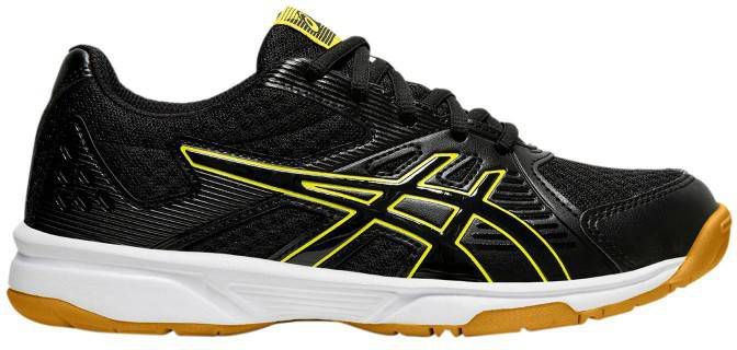 ASICS zaalsportschoenen Upcourt 3 GS zwart/geel kids - Vindjeschoen.nl