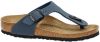 Birkenstock Gizeh teenslippers blauw online kopen