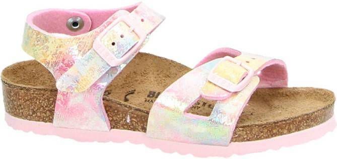 Birkenstock Rio slippers roze - Vindjeschoen.nl