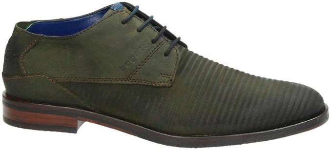Bugatti lage nette schoenen groen - Vindjeschoen.nl