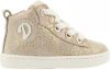 Develab 41362 hoge leren sneakers beige online kopen