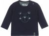 Dirkje baby longsleeve met biologisch katoen donkerblauw/grijsgroen online kopen