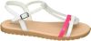 Graceland sandalen wit/zilver/roze online kopen