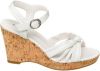 Graceland Witte sandalette gesp maat 39 online kopen