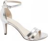 Graceland Zilveren sandalette metallic online kopen