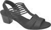 Graceland Zwarte sandaal elastiek maat 40 online kopen