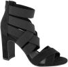 Graceland Zwarte sandalette elastische banden maat 41 online kopen