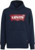 Levi's Kids Levi's Kids hoodie Batwing met logo donkerblauw/rood/wit online kopen