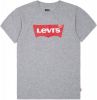 Levi's Kids T shirt Batwing met logo grijs melange online kopen