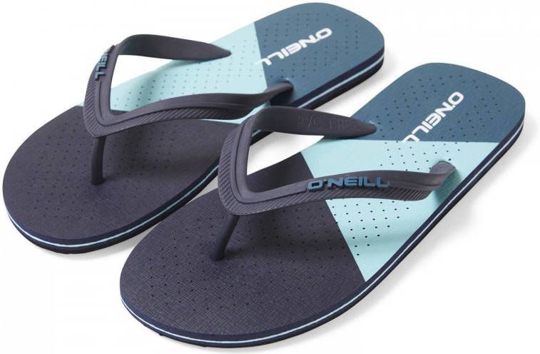 O'Neill O&apos, Neill O&apos, neill profile color block slippers blauw heren online kopen