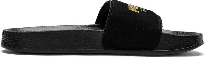 Puma slippers Leadcat Suede unisex zwart maat 43 - Vindjeschoen.nl