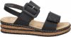 Rieker Antistress sandalen zwart online kopen