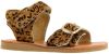 Shoesme CS20S004-G leren sandalen panterprint online kopen