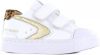 Shoesme leren sneakers met panterprint wit/goud online kopen