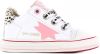 Shoesme ON22S202 A leren sneakers wit/roze online kopen