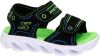Skechers S-Lights sandalen met lichtjes zwart/groen online kopen