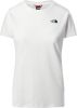 The North Face simple dome shirt wit dames online kopen