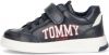 Tommy Hilfiger Slip on sneakers LOW CUT LACE UP/VELCRO SNEAKER met logo opschrift opzij online kopen