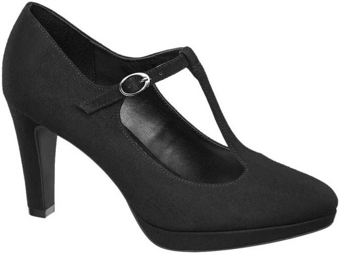 Zwarte pumps van haren online