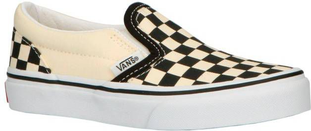 Vans Classic Slip-On Checkerboard VN000EYEBWW1 Zwart / Wit-40 maat 40 -  Vindjeschoen.nl
