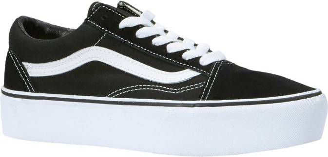 Vans Old Skool Platform VN0A3BUY281 Zwart / Wit-38.5 maat 38.5 -  Vindjeschoen.nl