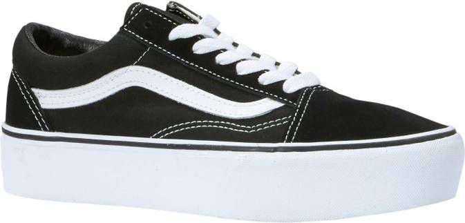 Vans Old Skool Platform VN0A3BUY281 Zwart / Wit-38.5 maat 38.5 -  Vindjeschoen.nl