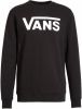 VANS sweater Drop V Crew B met logo zwart/wit online kopen
