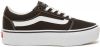 Vans Ward Platform 1871 sneakers , Zwart, Dames online kopen