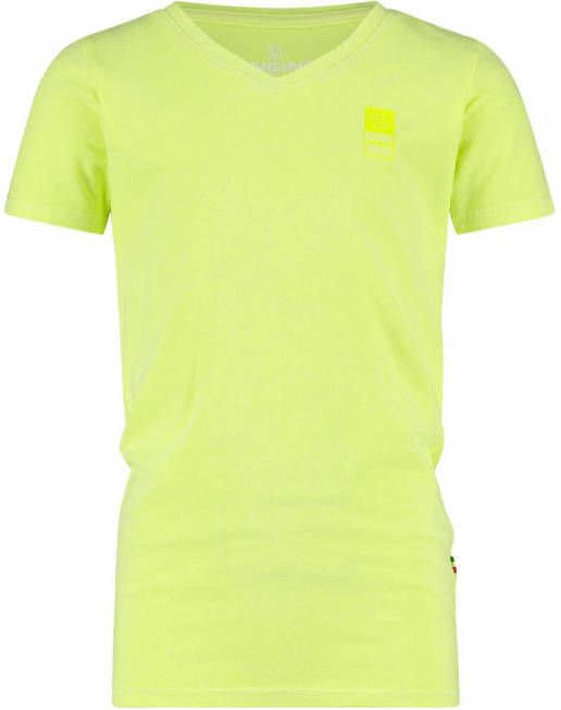 VINGINO ! Jongens Shirt Korte Mouw -- Geel Katoen/elasthan online kopen